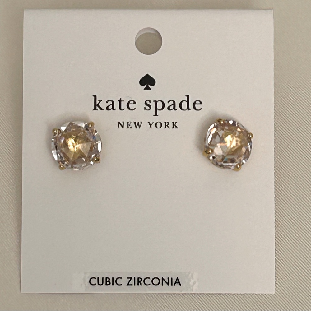 🆕 NWT Kate Spade Round Stud Earrings